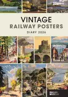 Price Drop Vintage Railway Posters National Railway Museum A5 Diary 2026