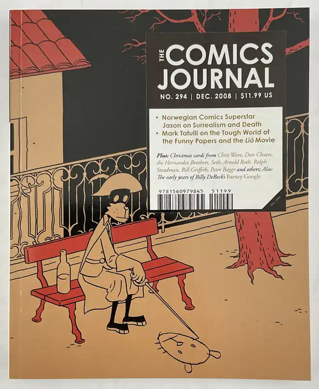 The Comics Journal #294 - Jason Interview Editor’s Pick