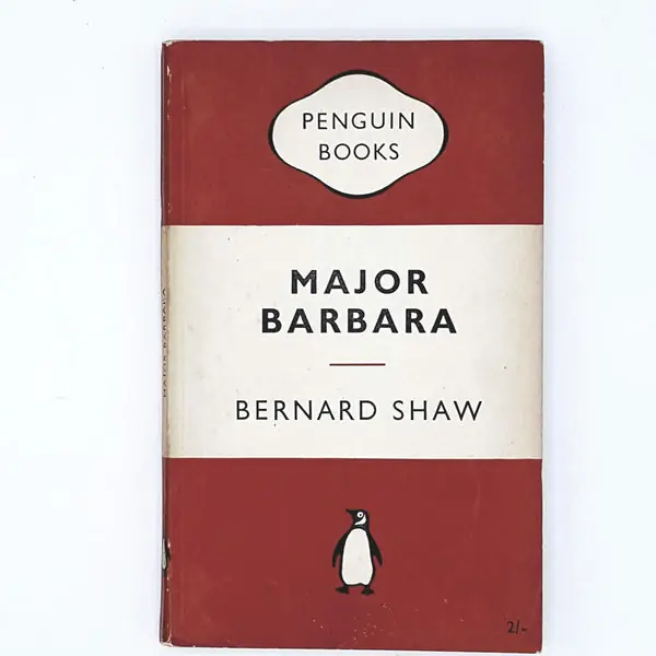Price Drop Major Barbara by Bernard Shaw 1945-1954