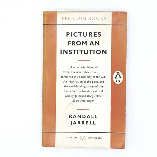 Picture From An Institution by Randall Jarrell 1959 Super Sale