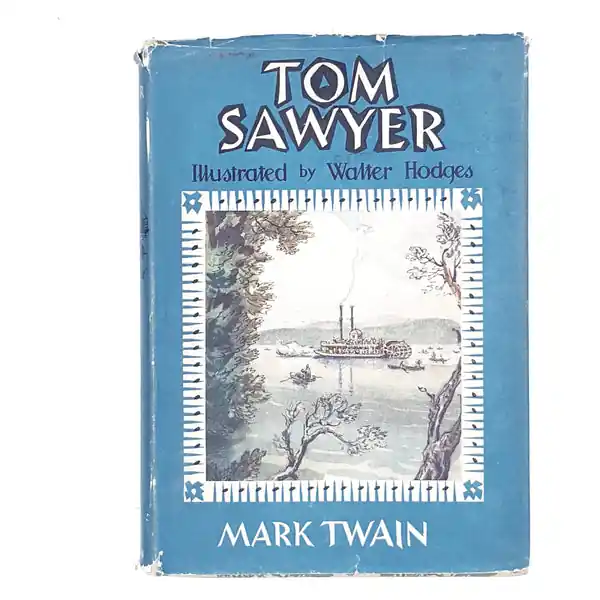 Illustrated Tom Sawyer by Mark Twain 1958 Discount