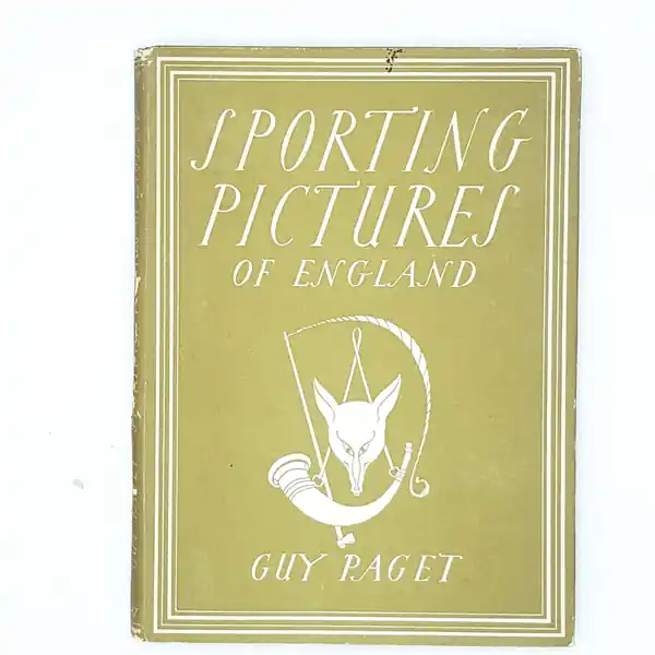 Sporting Pictures of England by Guy Paget 1945 Warranty Included