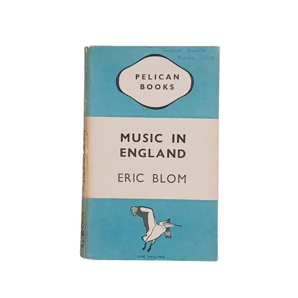 Top Rated Music in England by Eric Blom 1947