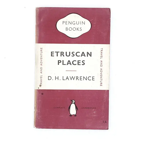 Etruscan Places by D. H. Lawrence 1950 Limited Edition