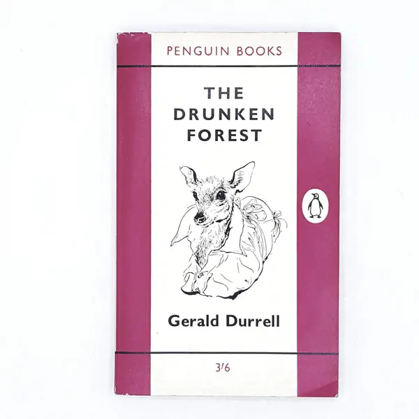 Sale Vintage Penguin: The Drunken Forest by Gerald Durrell 1958 - 1962