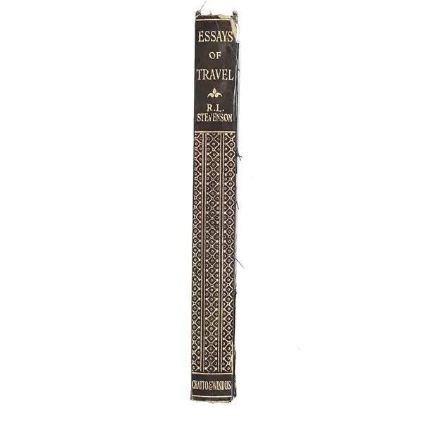 Seasonal Sale R. L. Stevenson's Essays of Travel 1910