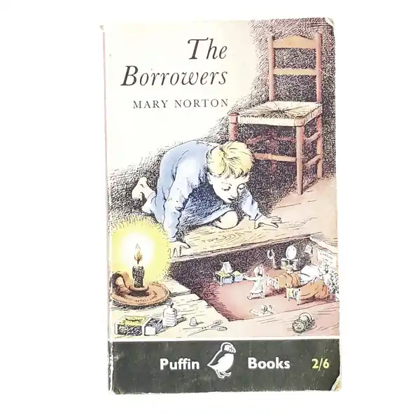 Illustrated Puffin The Borrowers by Mary Norton 1961 New Arrival