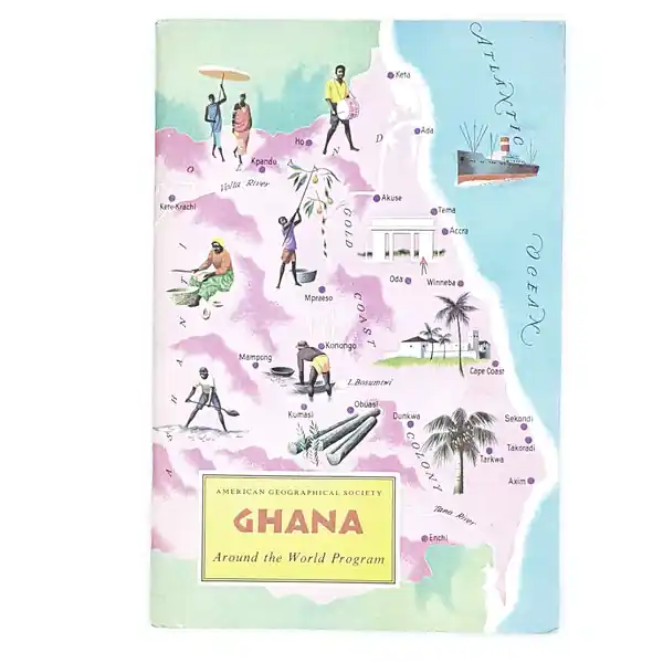 Limited Offer Vintage Travel: Ghana by Dr. George Kimble 1965