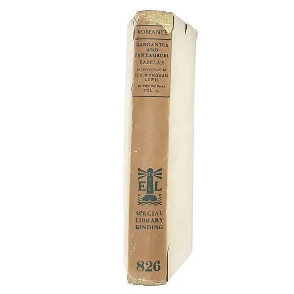 The Heroic Deeds of Gargantua and Pantagruel vol. I by Rabelais 1929 Limited Edition