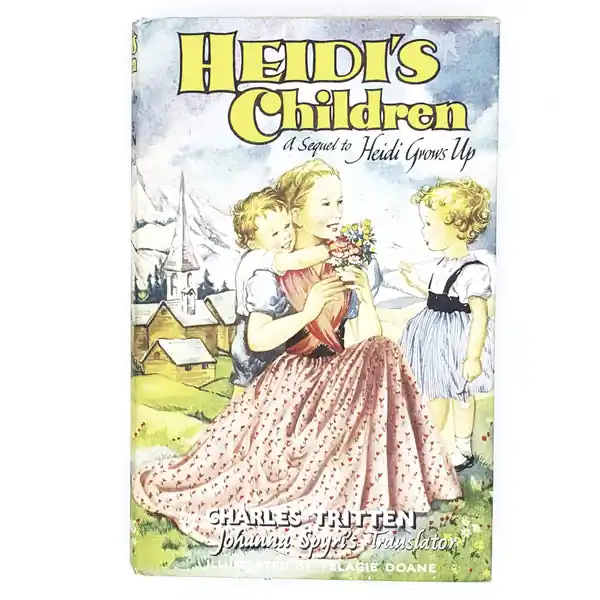 Illustrated Heidi's Children by Charles Tritten 1964 Flash Sale