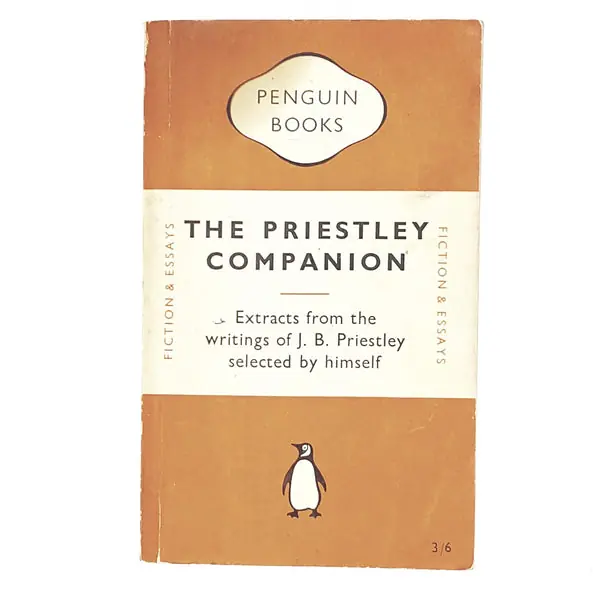 Vintage Penguin The Priestley Companion by J. B. Priestley 1951 Professional Grade