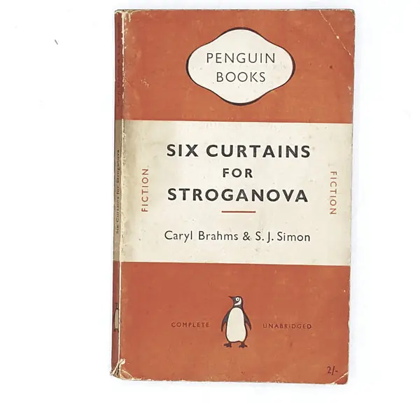 Vintage Penguin Six Curtains for Strogonova by Caryl Brahms & S. J. Simon 1953 Shop Now