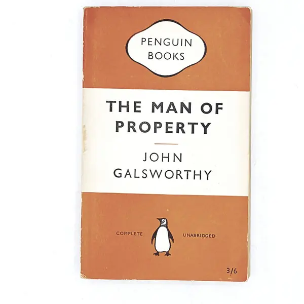 Vintage Penguin The Man of Property by John Galsworthy 1959 Crafted