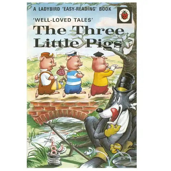 Vintage Ladybird: The Three Little Pigs 1965 Warranty Included