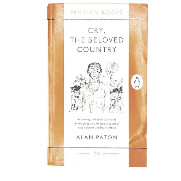 Vintage Penguin Cry, the Beloved Country by Alan Paton 1950s Express Delivery
