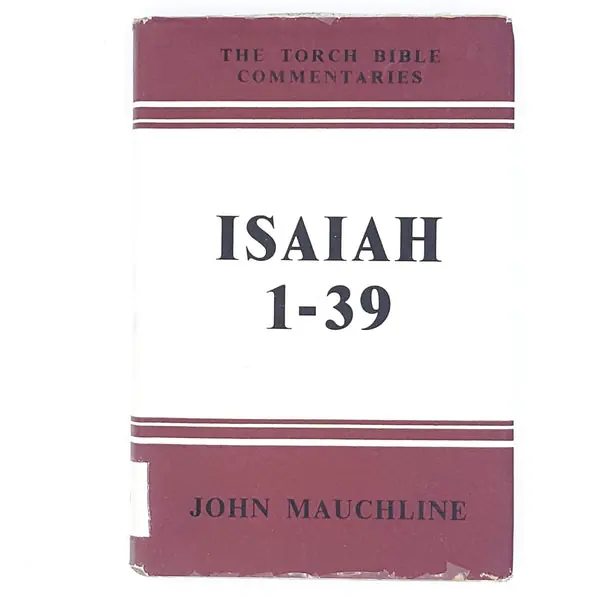 First Edition Isaiah 1 - 39 1962 Money Back Guarantee