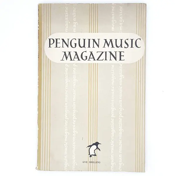 First Edition Penguin Music Magazine I 1946 Same Day Shipping