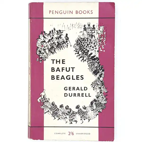 Holiday Sale Vintage Penguin: The Bafut Beagles by Gerald Durrell 1958