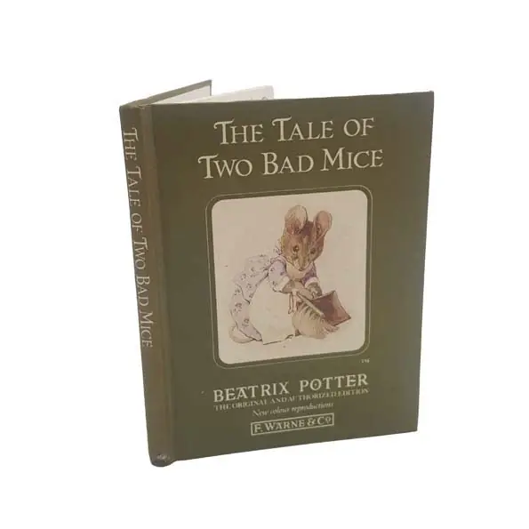 High Quality Beatrix Potter's The Tale of Two Bad Mice - Green Cover