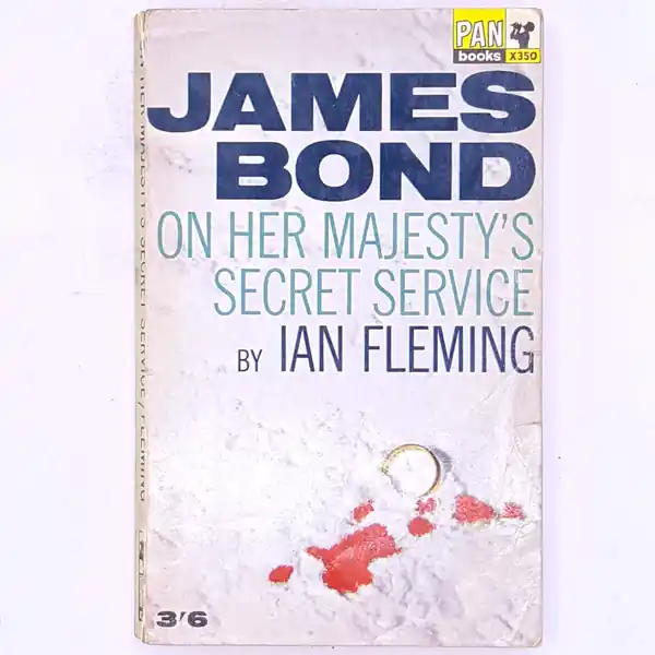 James Bond 007: On Her Majesty's Secret Service by Ian Fleming - Pan 1965 Modern