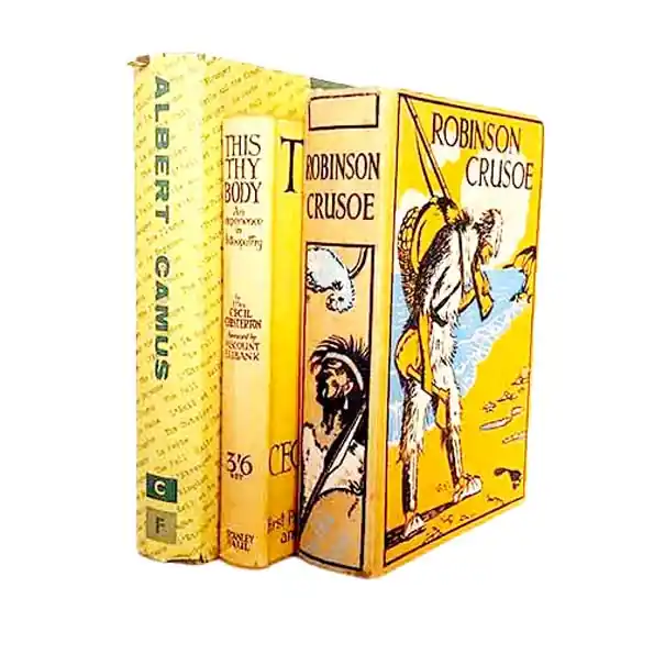 Yellow Vintage Three Book Collection Exclusive Offer