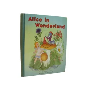 Crafted Alice in Wonderland Illustrated by Willy Schermelé 1950s