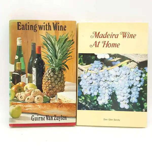 Final Sale Two Book Wine Collection - Eating with Wine and Madeira Wine At Home