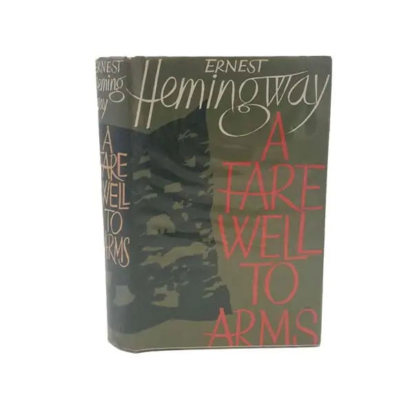 Trending Ernest Hemingway’s A Farewell To Arms - Jonathan Cape 1963-70