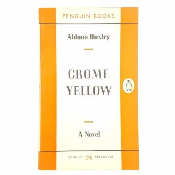 Bulk Order Aldous Huxley's Crome Yellow - Penguin c.1960