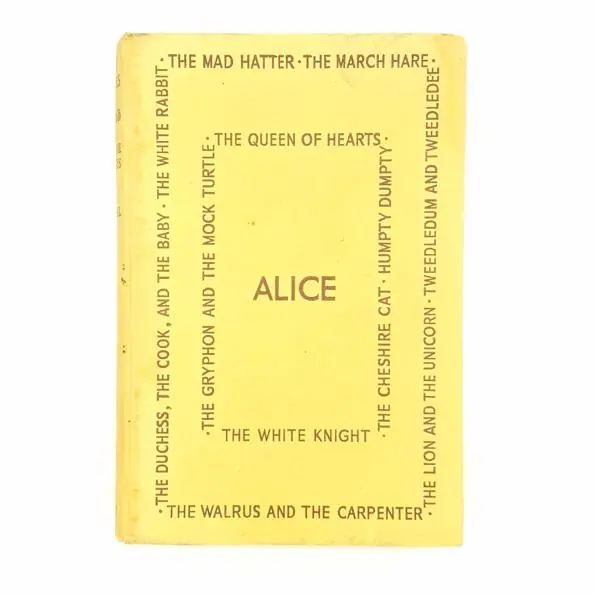 Alice in Wonderland and Alice Through the Looking Glass by Lewis Carroll 1956 Luxury