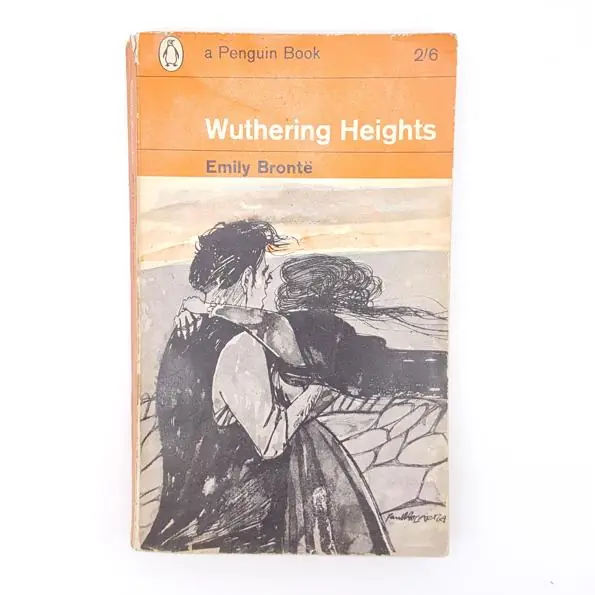 Wuthering Heights by Emily Brontë - Orange Penguin, c.1960s Time-Limited