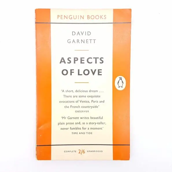 Direct From Manufacturer Aspects of Love by David Garnett 1959