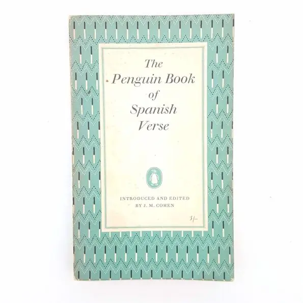 Fan Favorite The Penguin Book of Spanish Verse 1956