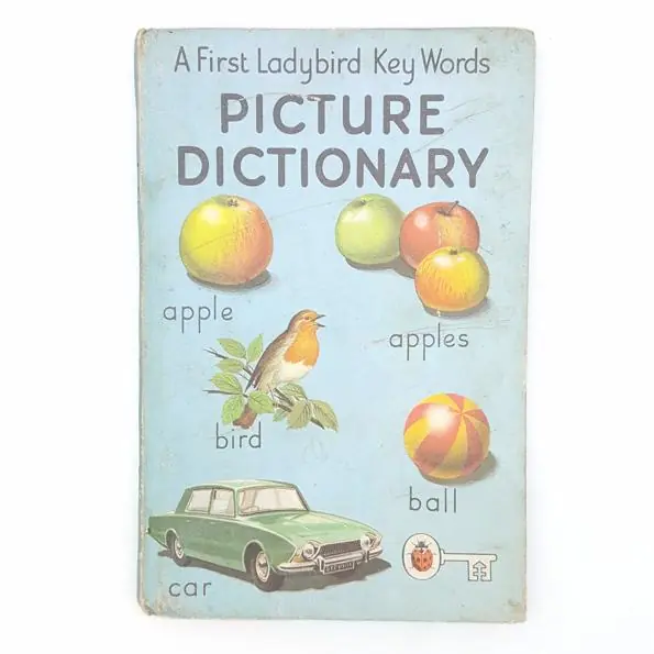 First Edition Ladybird: A First Picture Dictionary 1965 Super Sale