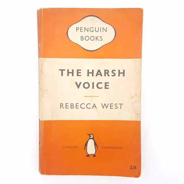 The Harsh Voice by Rebecca West 1956 Final Sale